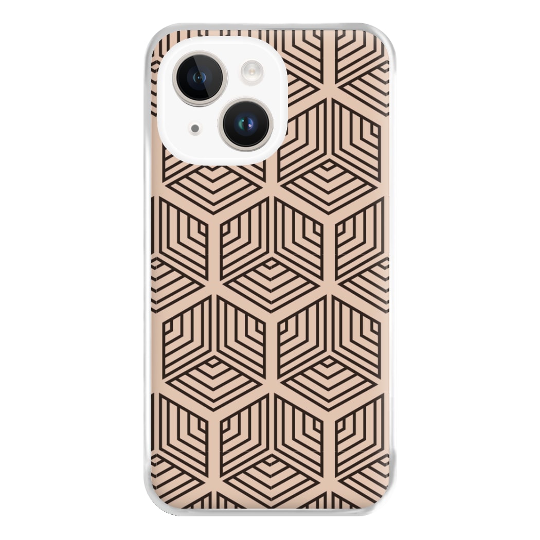 Illusion Pattern Phone Case for iPhone 14 Plus