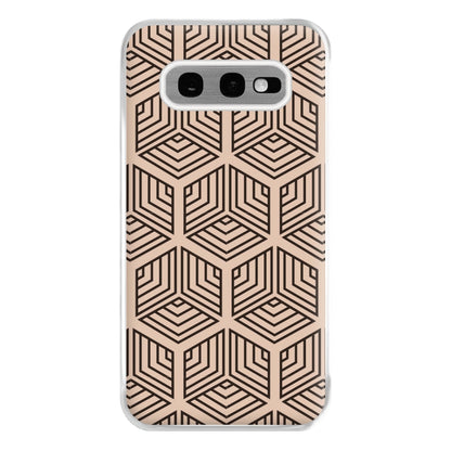 Illusion Pattern Phone Case for Galaxy S10e