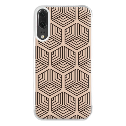 Illusion Pattern Phone Case for Huawei P20