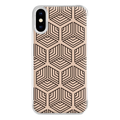 Illusion Pattern Phone Case for iPhone XS Max