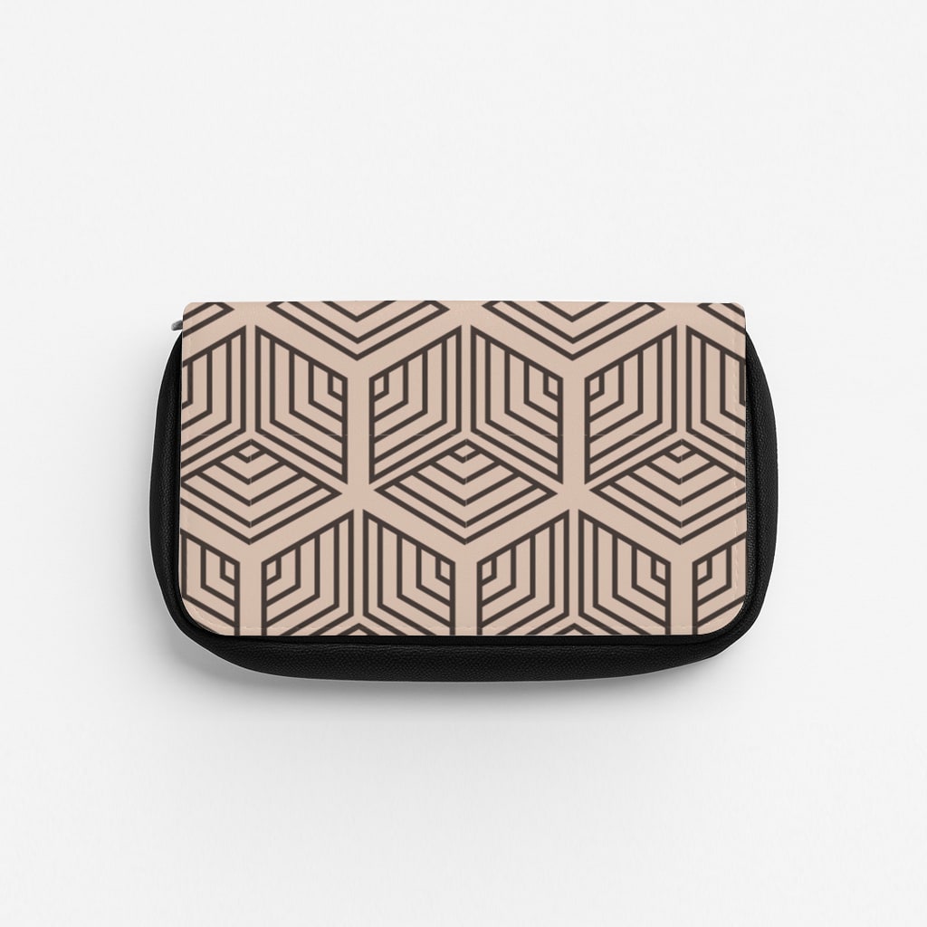 Illusion Pattern Pencil Case