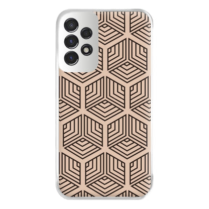 Illusion Pattern Phone Case for Galaxy A53