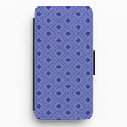Diamond Pattern Flip / Wallet Phone Case 1
