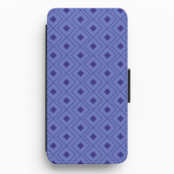 Diamond Pattern Flip / Wallet Phone Case