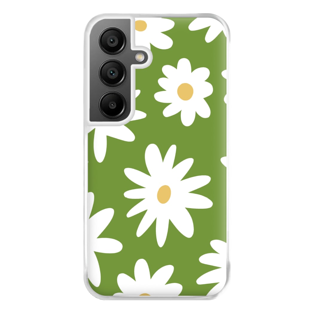 Funky Daisy Phone Case for Galaxy A55