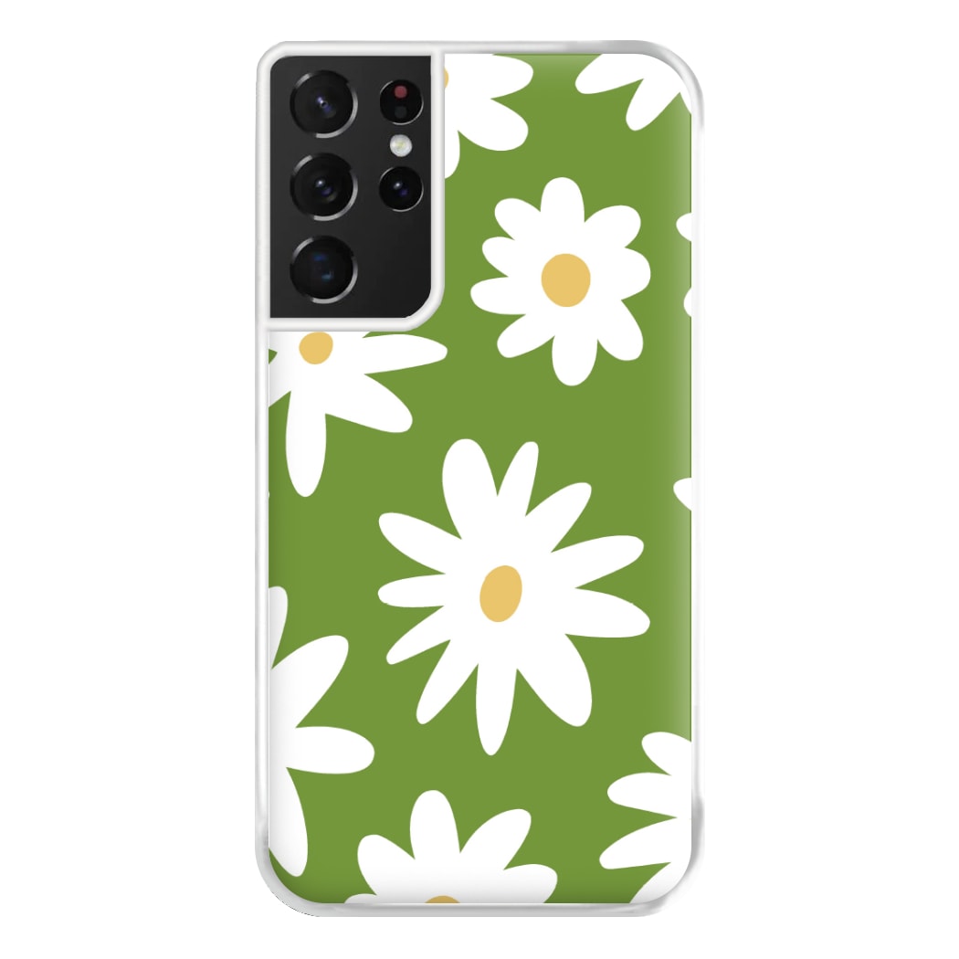 Funky Daisy Phone Case for Galaxy S21 Ultra