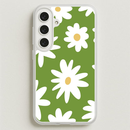 Funky Daisy Phone Case for Galaxy S25FE