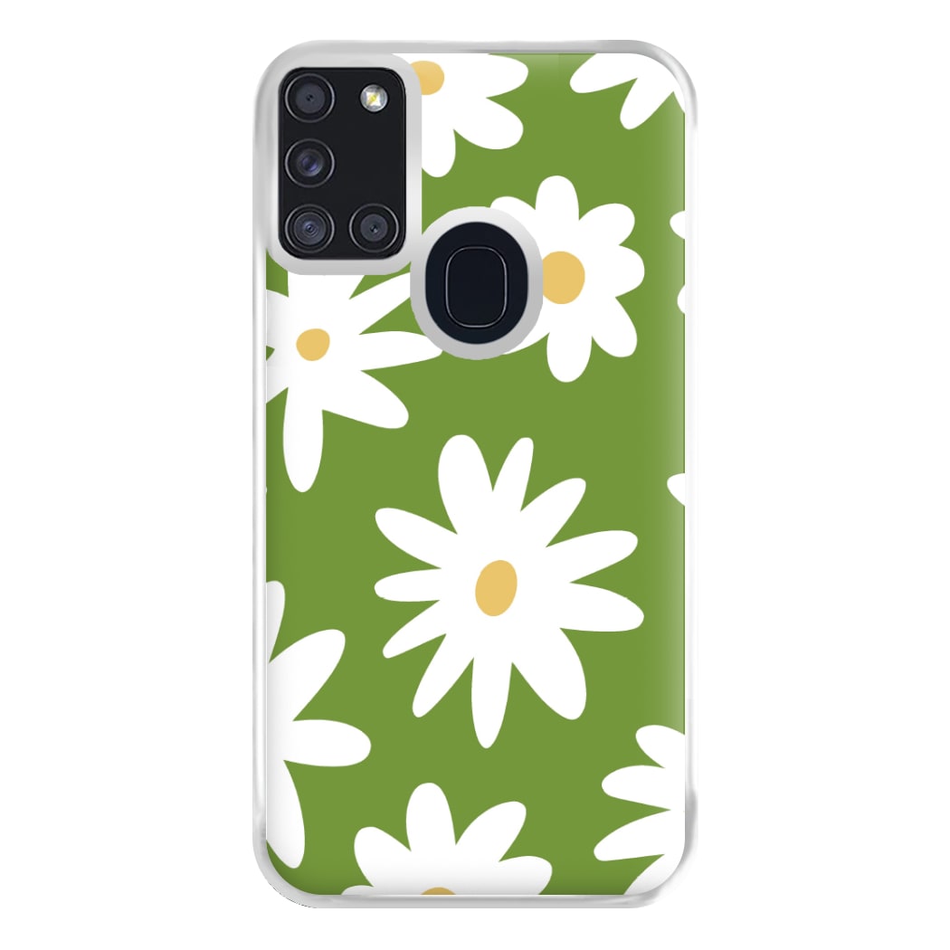 Funky Daisy Phone Case for Galaxy A21s