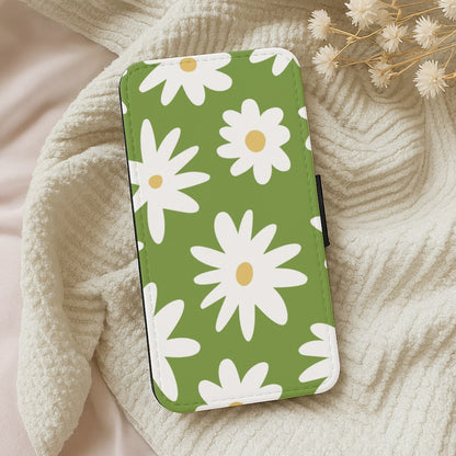 Funky Daisy Wallet Phone Case