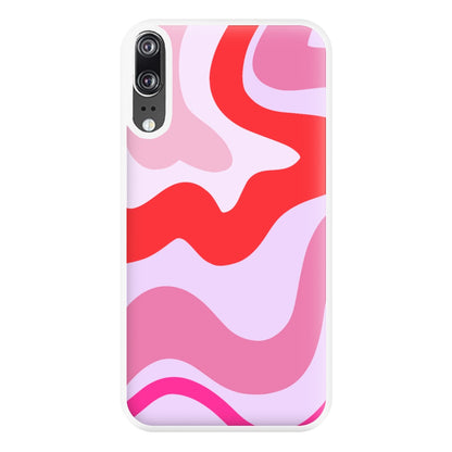 Purple & Pink Abstract  Phone Case for Huawei P20