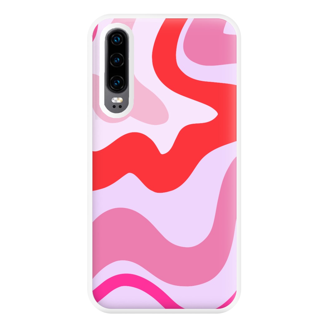 Purple & Pink Abstract  Phone Case for Huawei P30