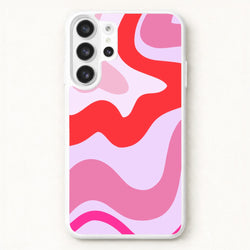 Purple & Pink Abstract Phone Case for Galaxy S26 Ultra