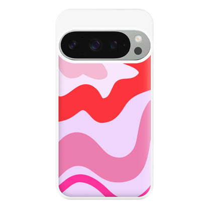 Purple & Pink Abstract  Phone Case for Google Pixel 9 Pro XL