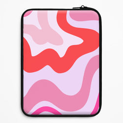Purple & Pink Abstract  Universal Laptop Sleeve