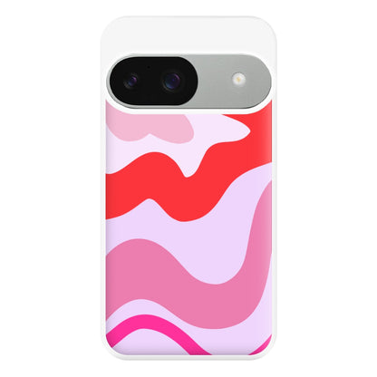 Purple & Pink Abstract  Phone Case for Google Pixel 9 / 9 Pro