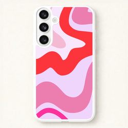 Purple & Pink Abstract Phone Case for Galaxy S26