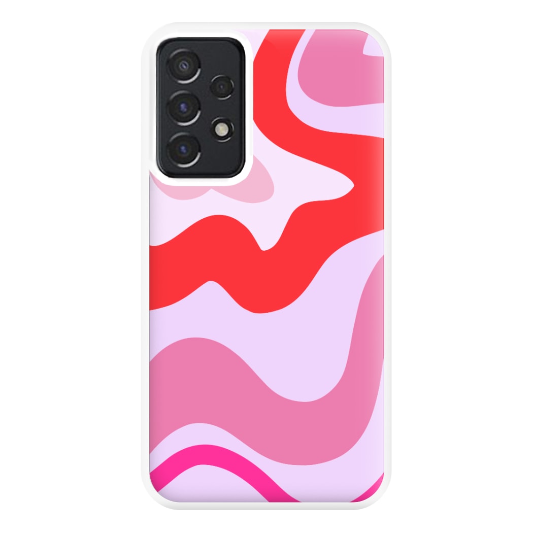 Purple & Pink Abstract  Phone Case for Galaxy A52 / A52s