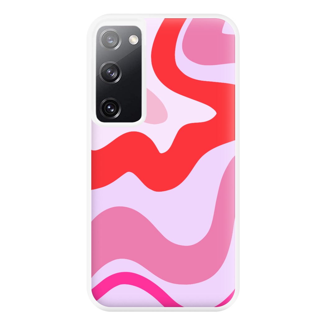 Purple & Pink Abstract  Phone Case for Galaxy S20