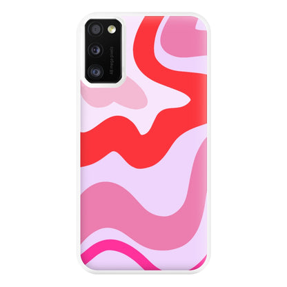 Purple & Pink Abstract  Phone Case for Galaxy A41