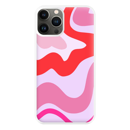 Purple & Pink Abstract  Phone Case for iPhone 13 Pro Max