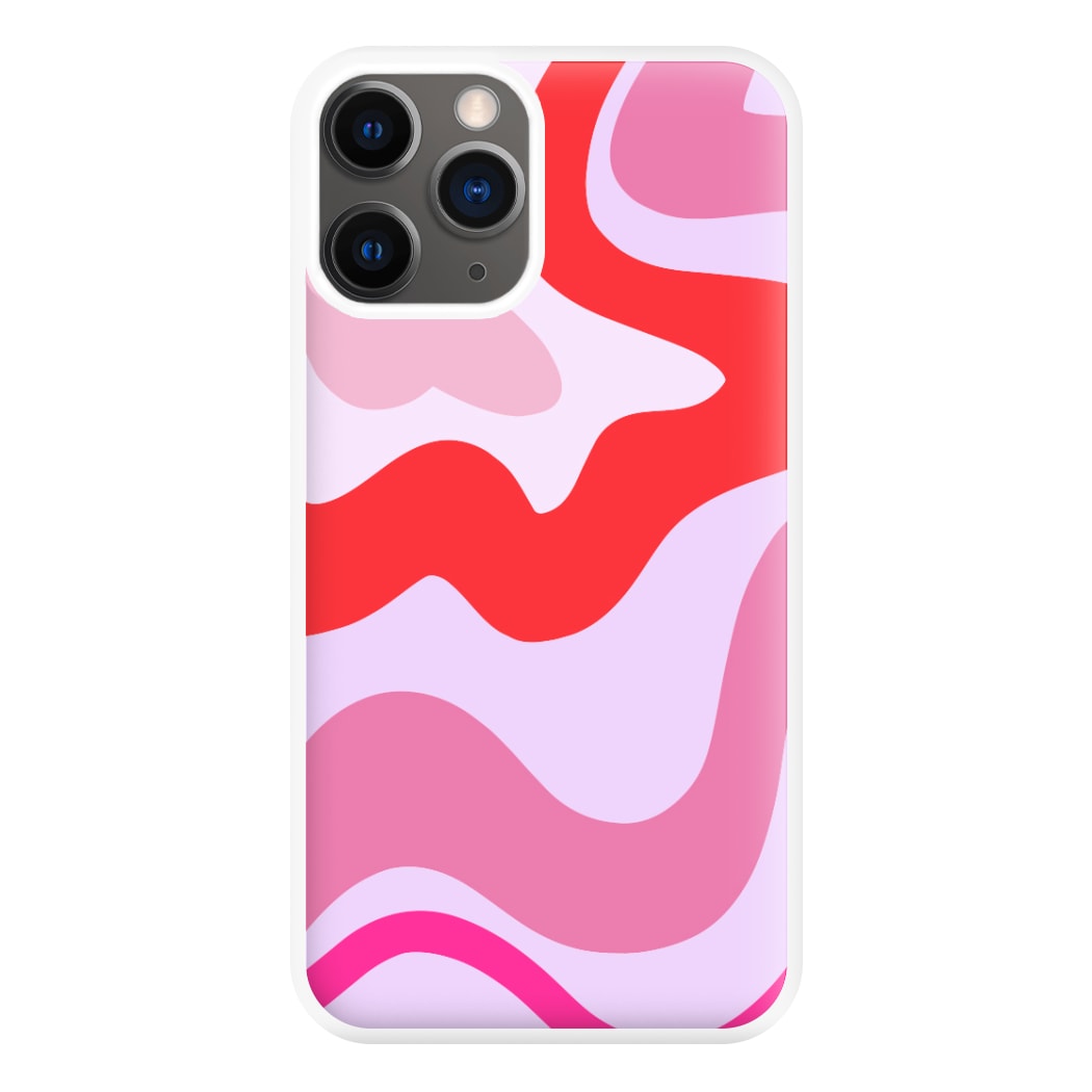 Purple & Pink Abstract  Phone Case for iPhone 12 Pro Max