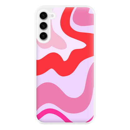 Purple & Pink Abstract  Phone Case for Galaxy S23FE