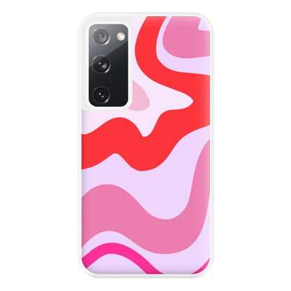 Purple & Pink Abstract  Phone Case for Galaxy S20FE