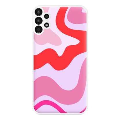 Purple & Pink Abstract  Phone Case for Galaxy A13