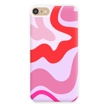 Purple & Pink Abstract  Phone Case for iPhone 6 / 7 / 8 / SE