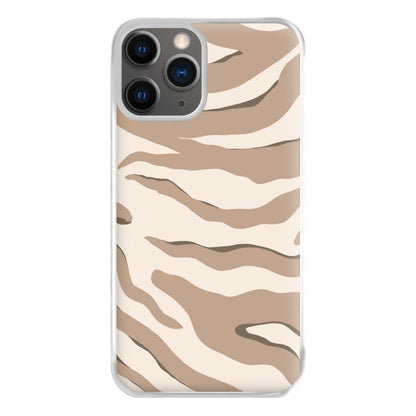 Neutral Tiger Print  Phone Case for iPhone 12 Pro Max