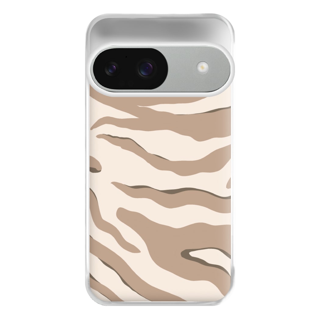 Neutral Tiger Print  Phone Case for Google Pixel 9 / 9 Pro