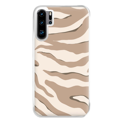 Neutral Tiger Print  Phone Case for Huawei P30 Pro