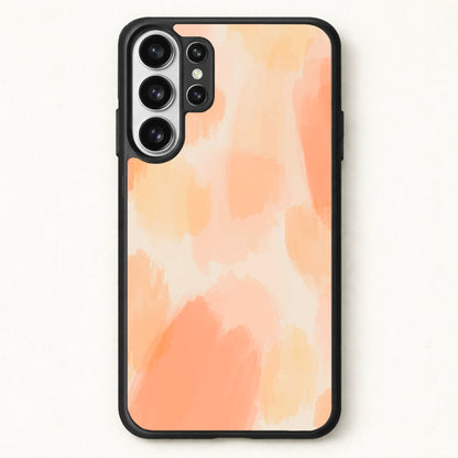 Orange Strokes Phone Case for Galaxy S26 Ultra
