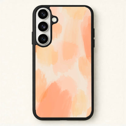 Orange Strokes Phone Case for Galaxy S26 Plus