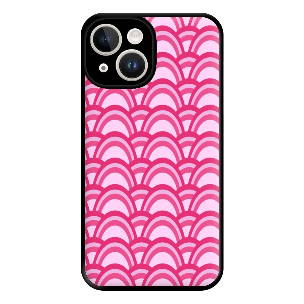 Purple Pink Abstract Pattern Phone Case