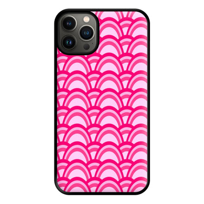 Purple Pink Abstract Pattern Phone Case for iPhone 13