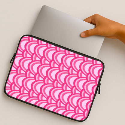 Purple Pink Abstract Pattern MacBook Case