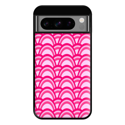 Purple Pink Abstract Pattern Phone Case for Google Pixel 8 Pro