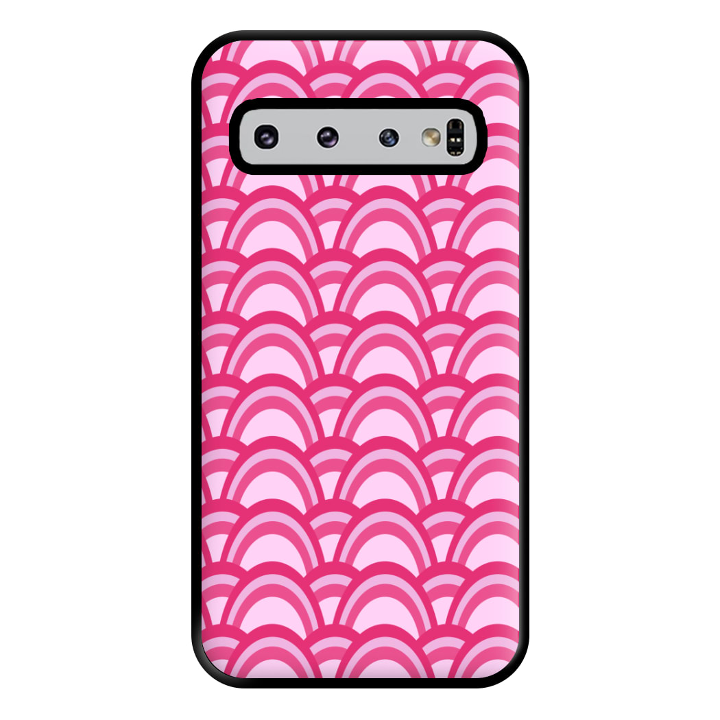 Purple Pink Abstract Pattern Phone Case for Galaxy S10 Plus