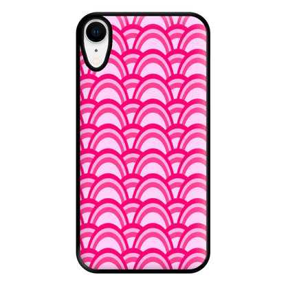 Purple Pink Abstract Pattern Phone Case for iPhone XR