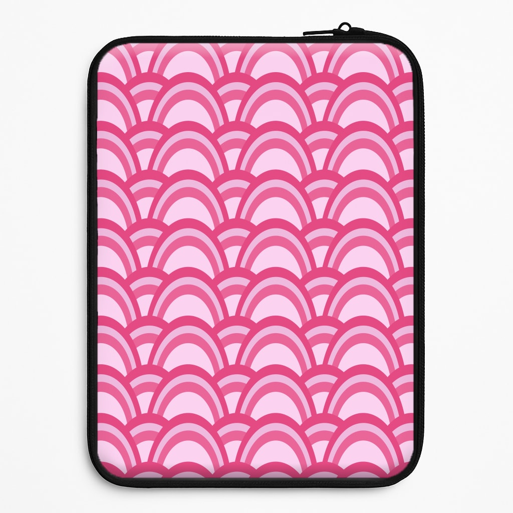 Purple Pink Abstract Pattern Universal Laptop Sleeve