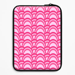 Purple Pink Abstract Pattern Universal Laptop Sleeve
