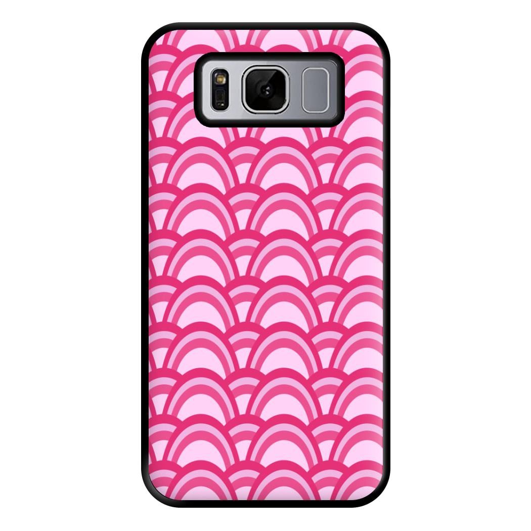 Purple Pink Abstract Pattern Phone Case for Galaxy S8 Plus