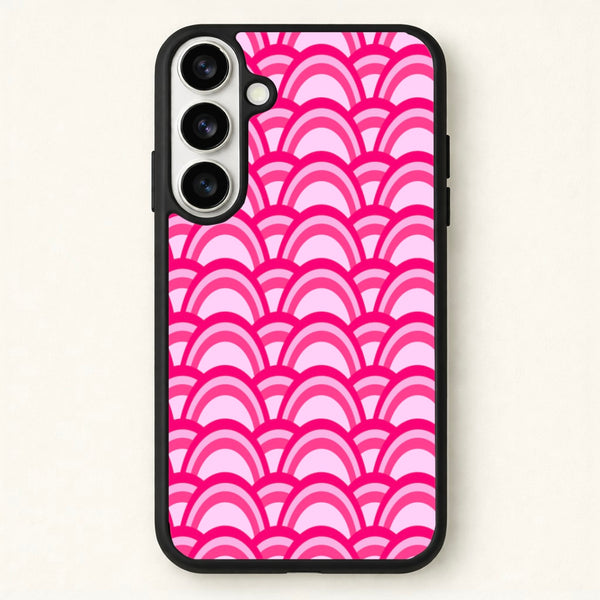 Purple Pink Abstract Pattern Phone Case for Galaxy S26