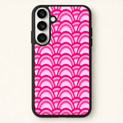 Purple Pink Abstract Pattern Phone Case for Galaxy S26 Plus