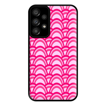 Purple Pink Abstract Pattern Phone Case for Galaxy A33