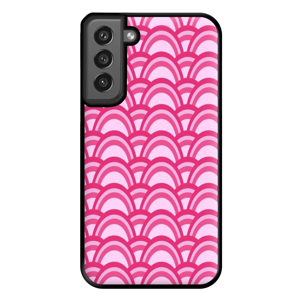 Purple Pink Abstract Pattern Phone Case for Galaxy S21FE