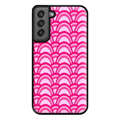 Purple Pink Abstract Pattern Phone Case for Galaxy S21FE