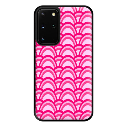 Purple Pink Abstract Pattern Phone Case for Galaxy S20 Plus