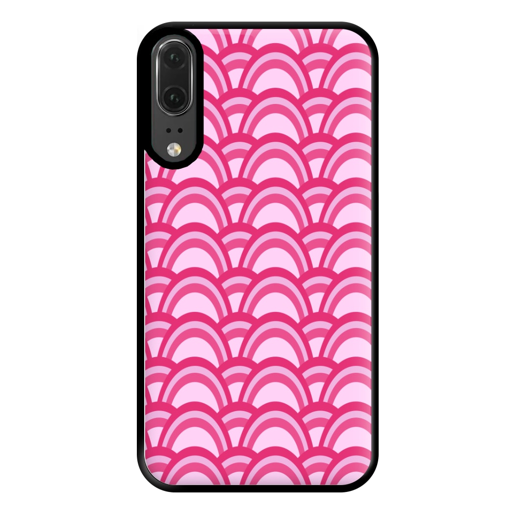 Purple Pink Abstract Pattern Phone Case for Huawei P20